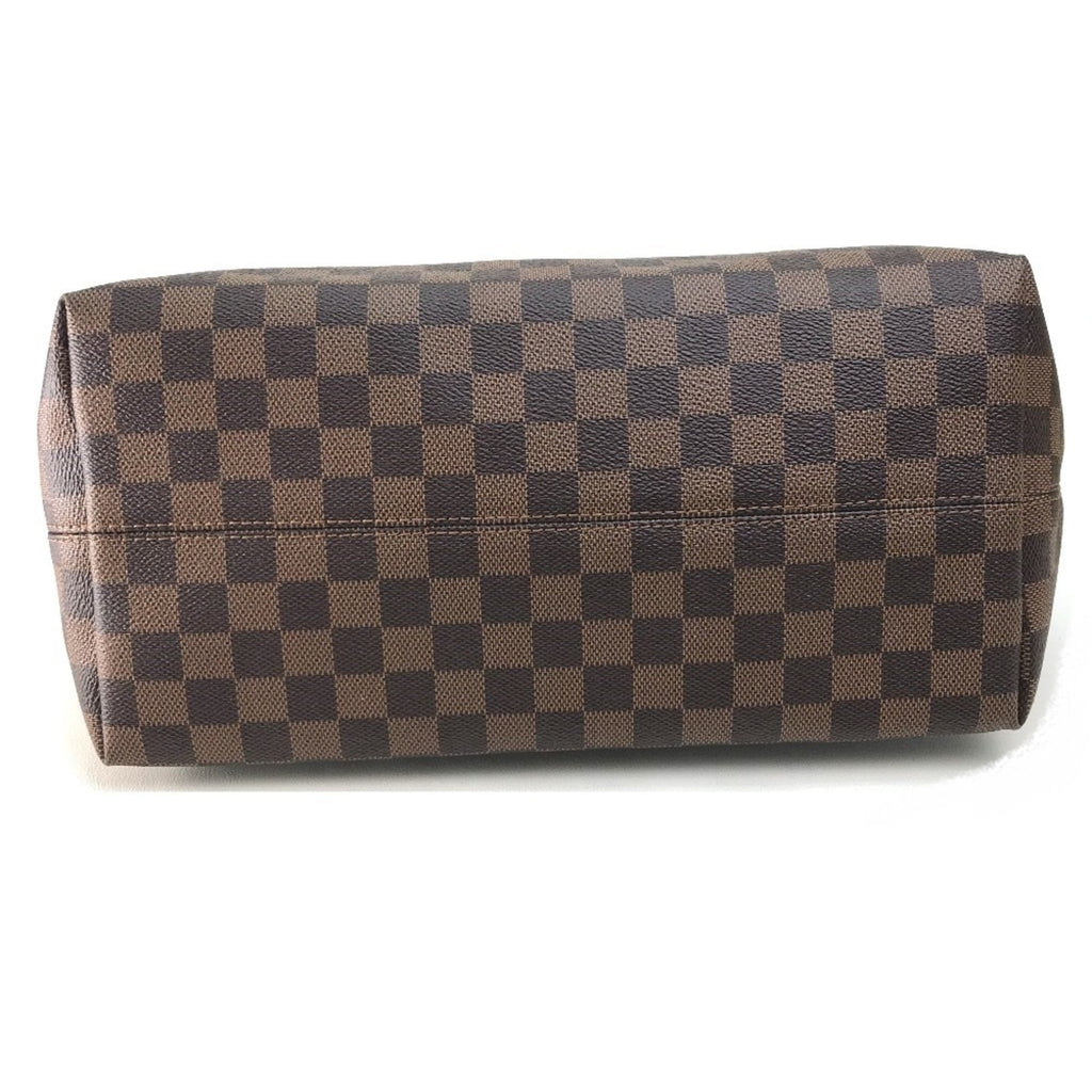 Louis Vuitton Brown Damier Canvas Ebene Damier Canvas Shoulder Bag Tote Bag (Pre-Owned)