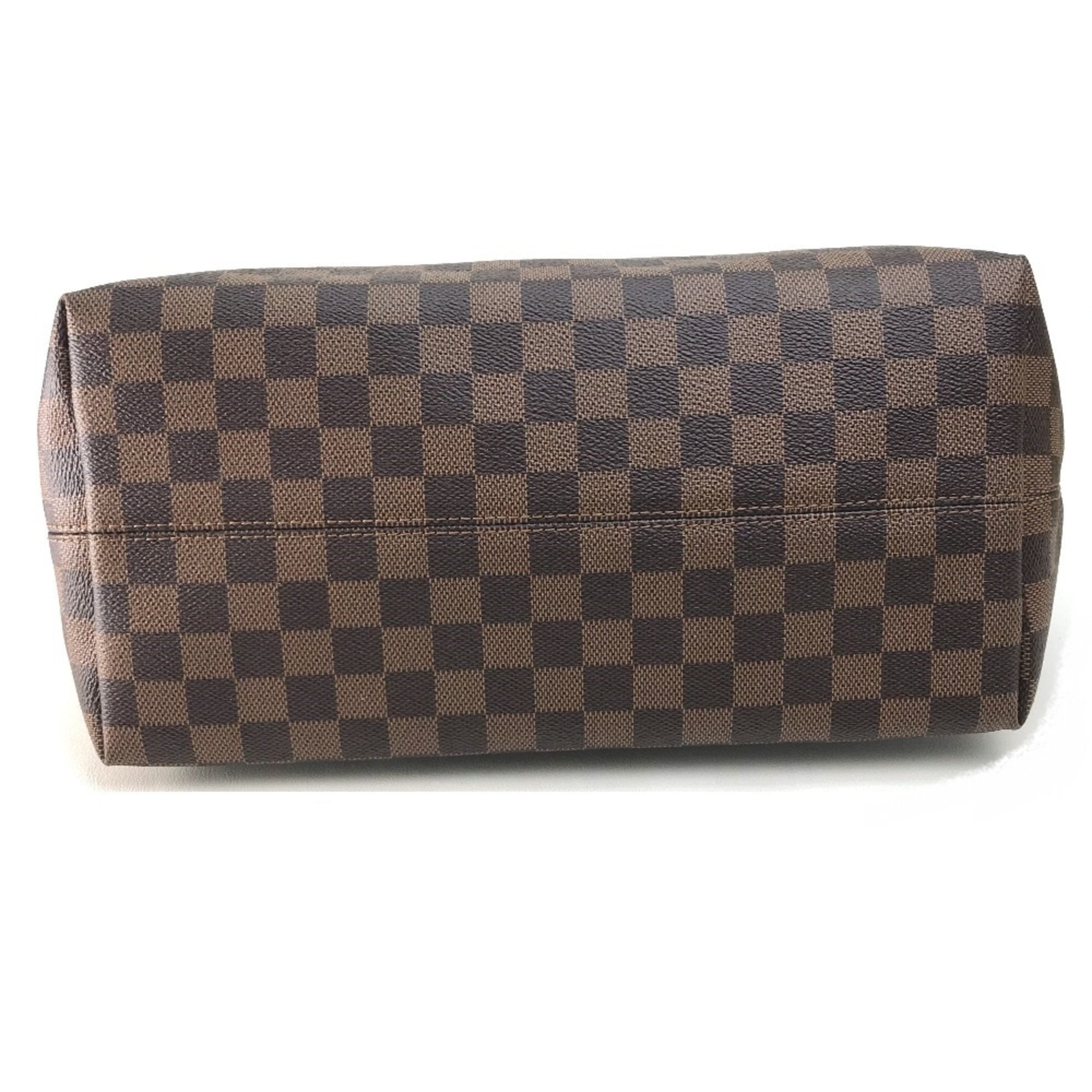 Louis Vuitton Brown Damier Canvas Ebene Damier Canvas Shoulder Bag Tote Bag (Pre-Owned)