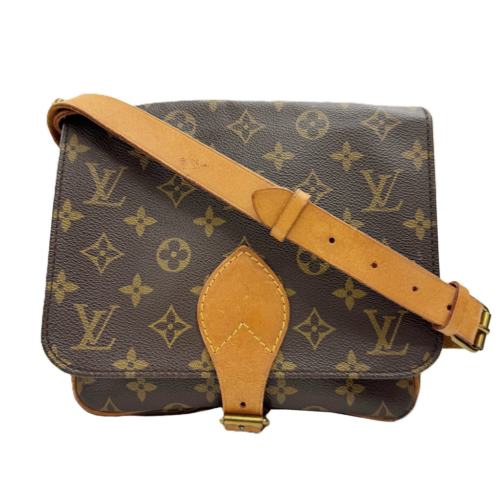 Louis Vuitton Brown Monogram Shoulder Bag (Pre-Owned)