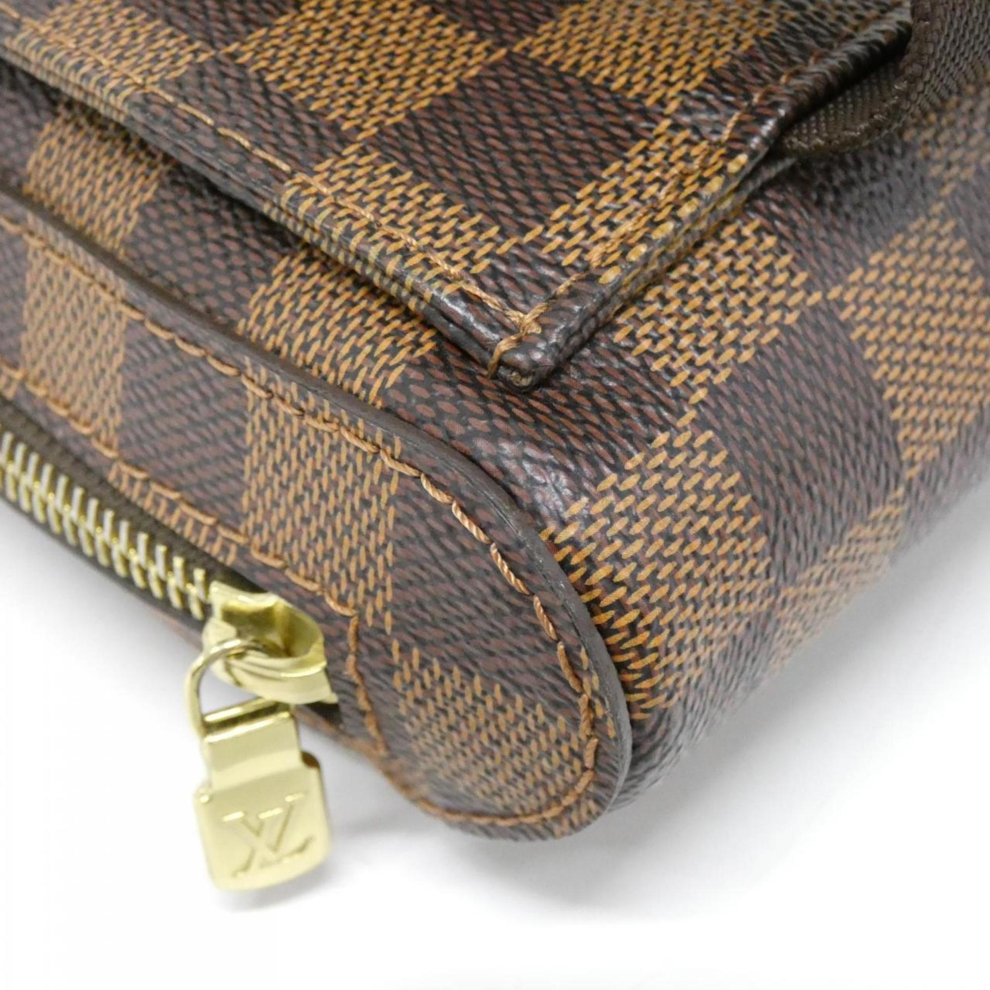 Louis Vuitton Brown Coated Canvas Shoulder Bag (Pre-Owned)