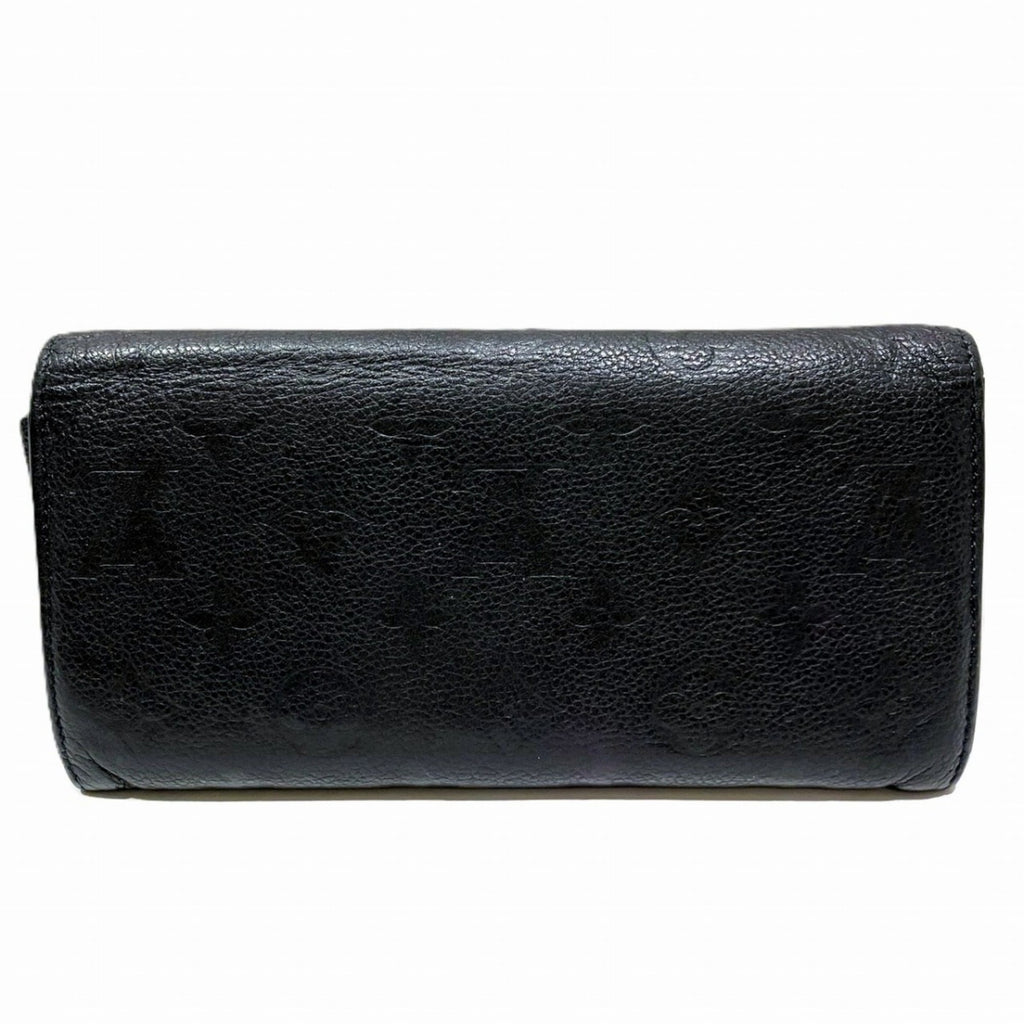 Louis Vuitton Monogram Empreinte Black Monogram Empreinte Long Wallet (Bi-Fold) (Pre-Owned)