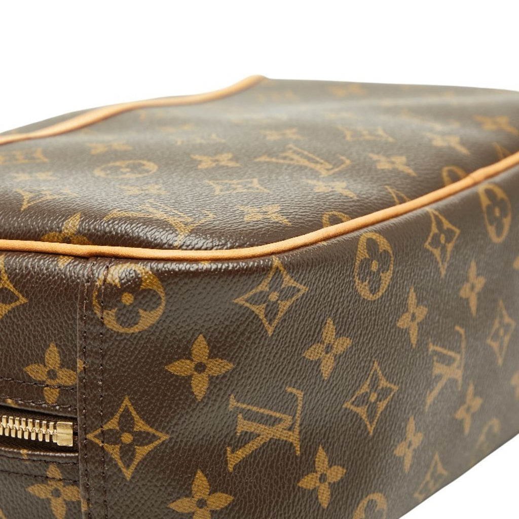 Louis Vuitton Monogram Brown Pvc Leather Handbag (Pre-Owned)