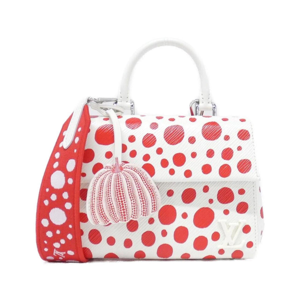 Louis Vuitton Blanc Rouge White Leather Handbag (Pre-Owned)