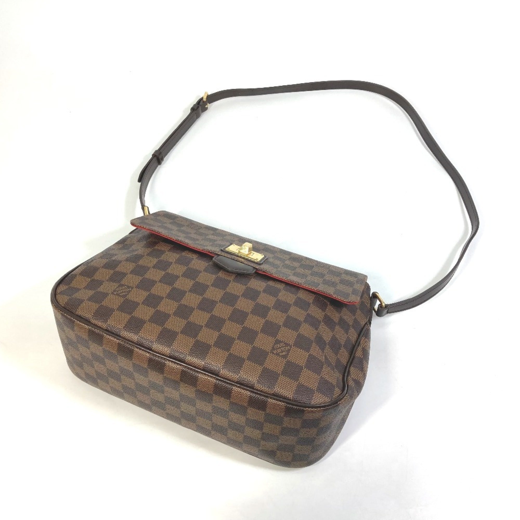 Louis Vuitton Damier Brown Damier Canvas Shoulder Bag (Pre-Owned)