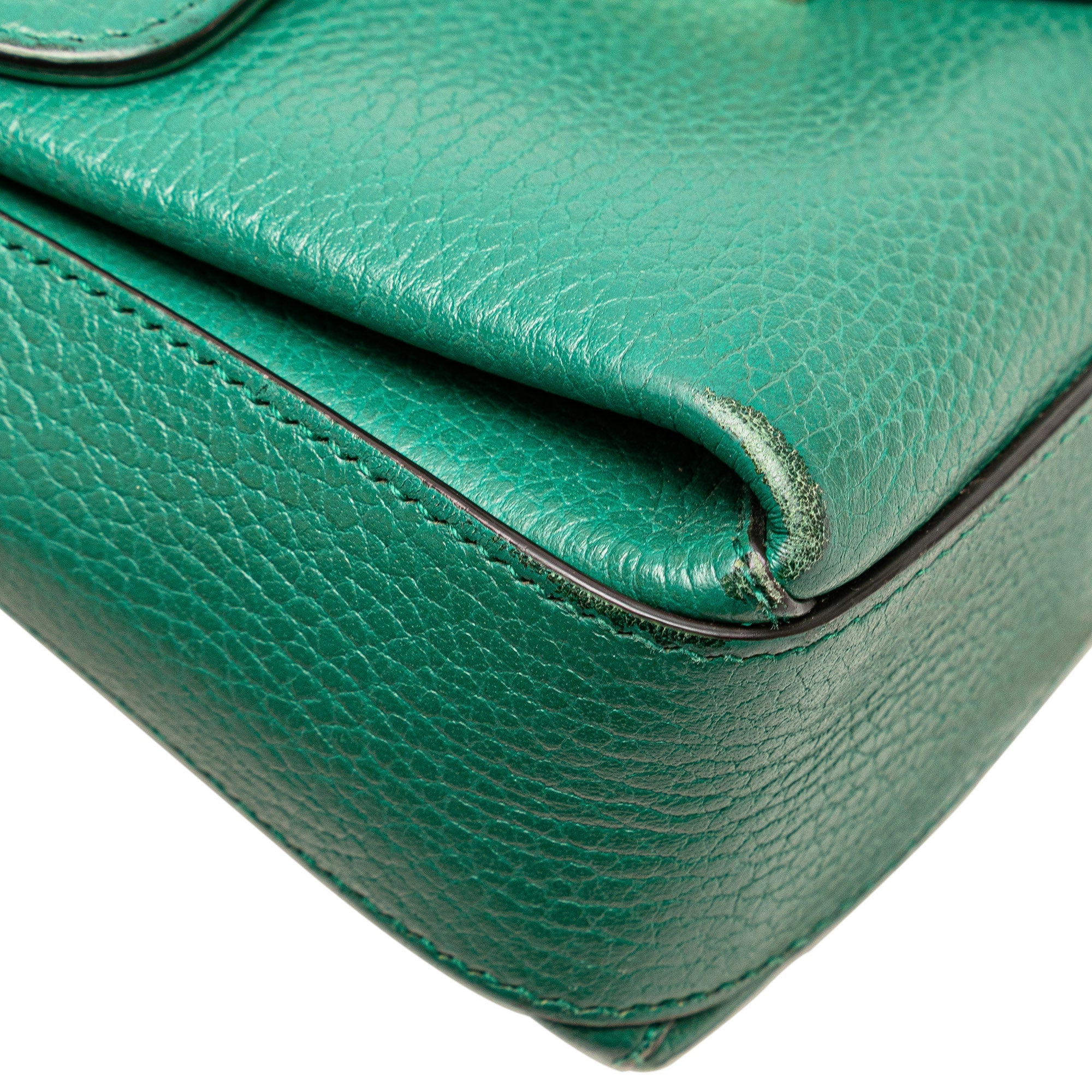 Interlocking Chain Crossbody Bag Leather Small