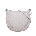 Saddle Zip Messenger Bag Intrecciato Nappa Small