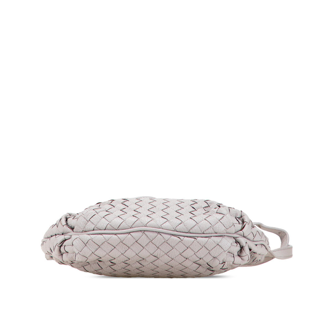 Saddle Zip Messenger Bag Intrecciato Nappa Small