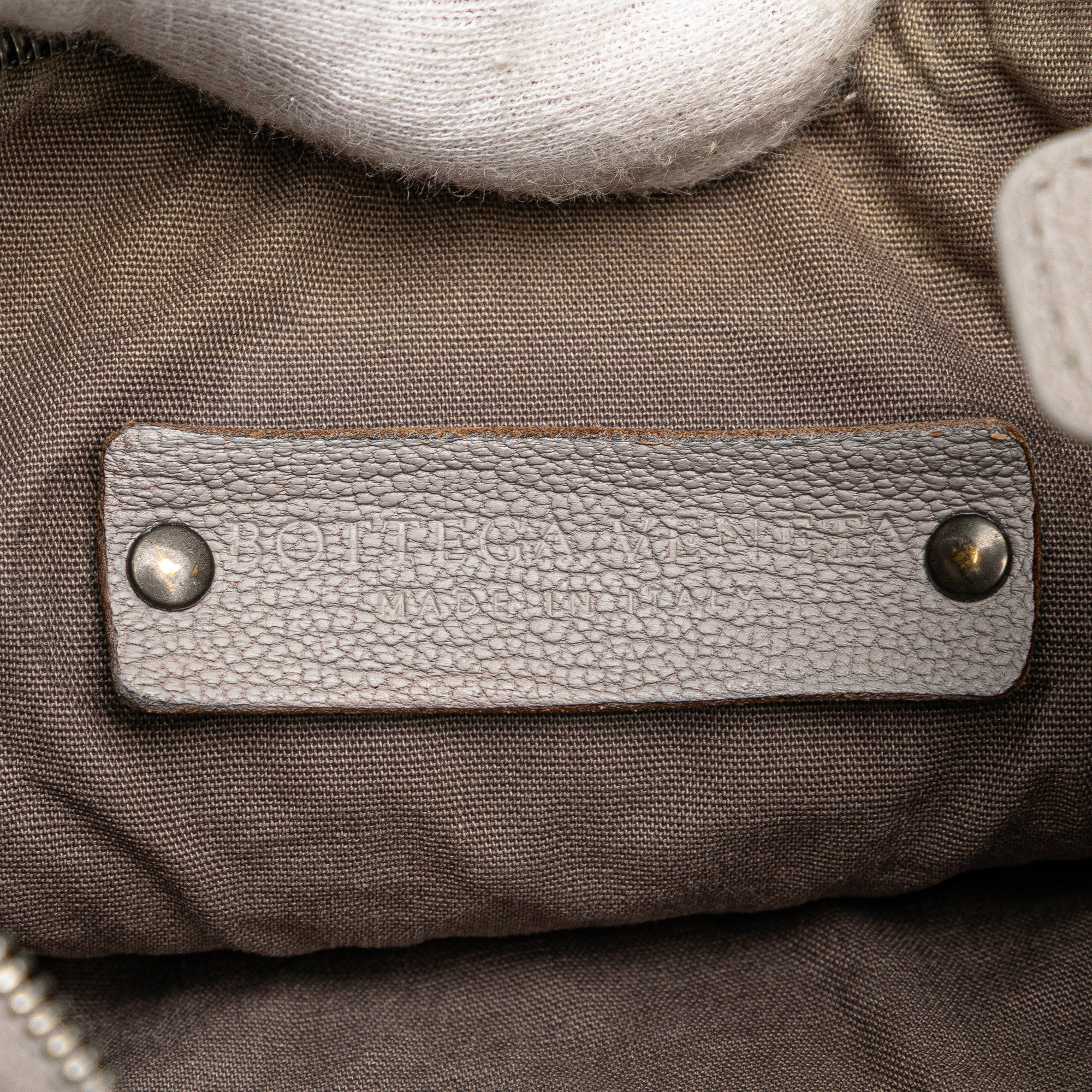 Saddle Zip Messenger Bag Intrecciato Nappa Small