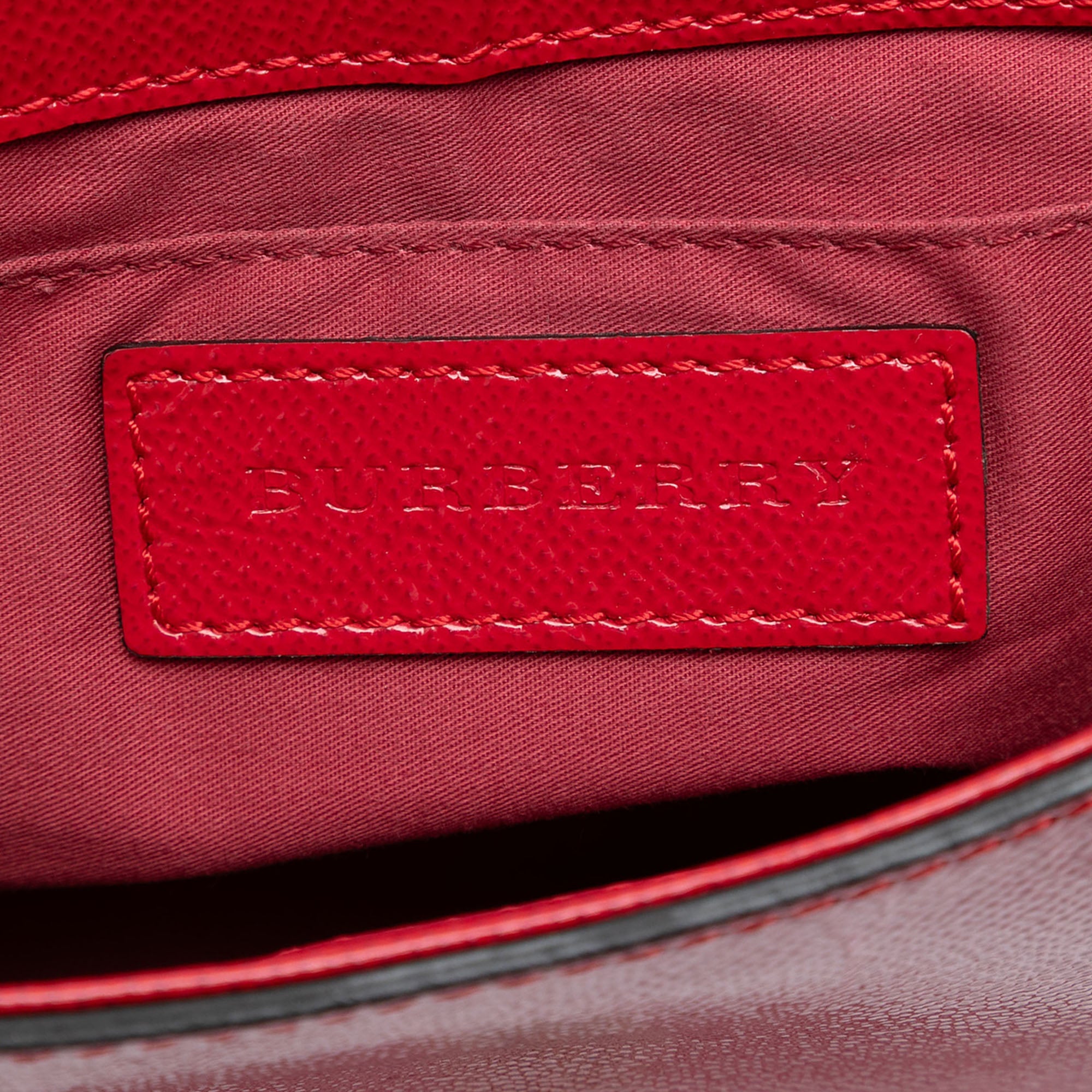 Maydown Crossbody Bag Haymarket Coated Canvas and Leather Small