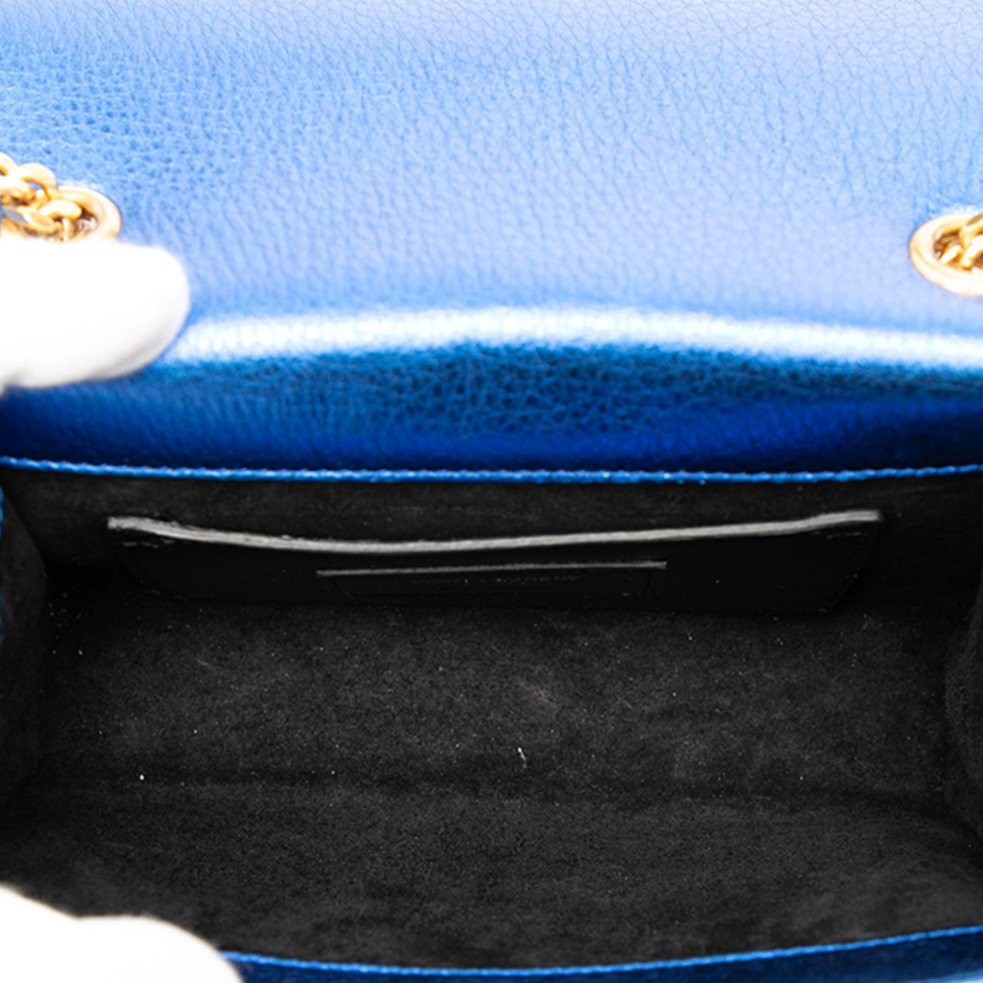 Classic Monogram Tassel Crossbody Bag Leather Small