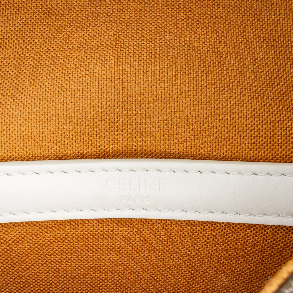 Folco Bag Triomphe Coated Canvas Medium