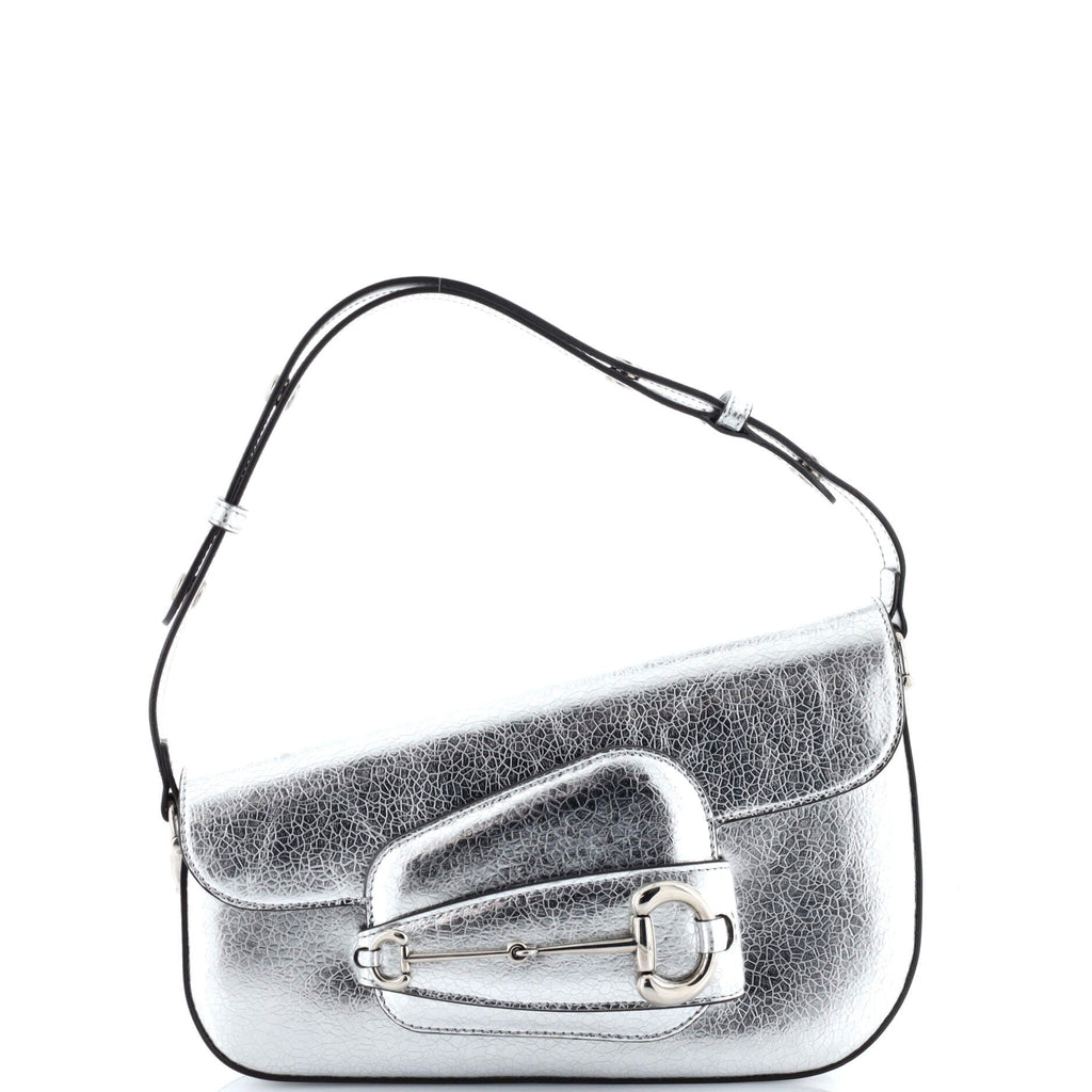 Horsebit 1955 Asymmetric Shoulder Bag Leather Small