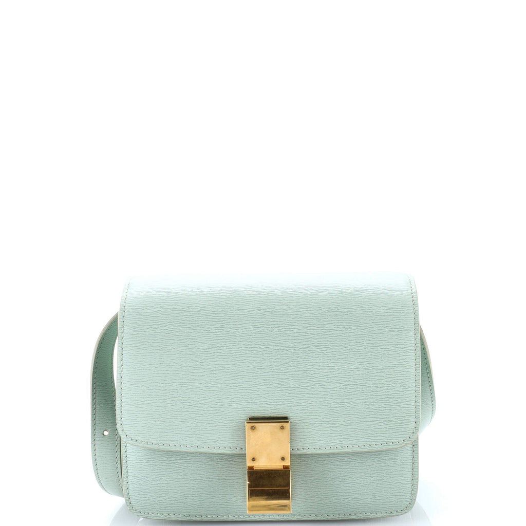 Classic Box Bag Grainy Leather Small