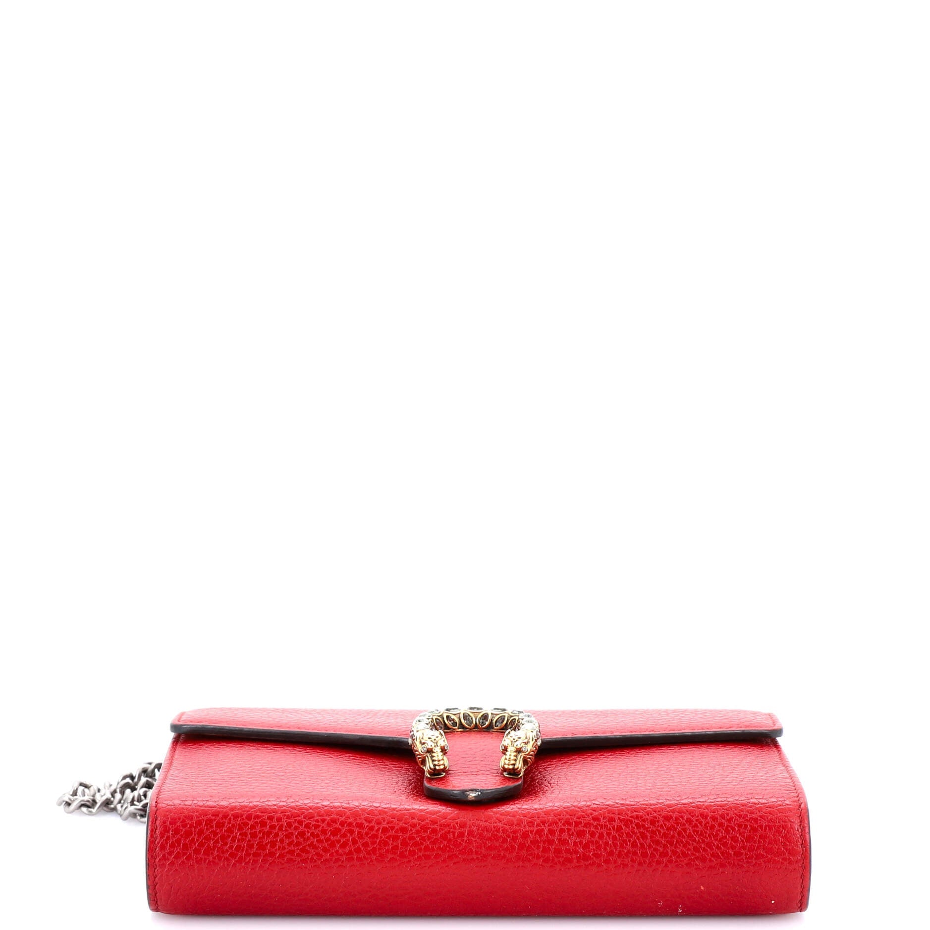 Dionysus Chain Wallet Leather with Embellished Detail Small