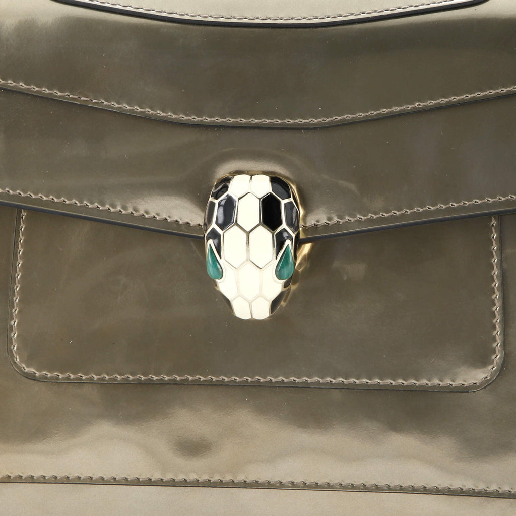 Serpenti Forever Shoulder Bag Patent Medium