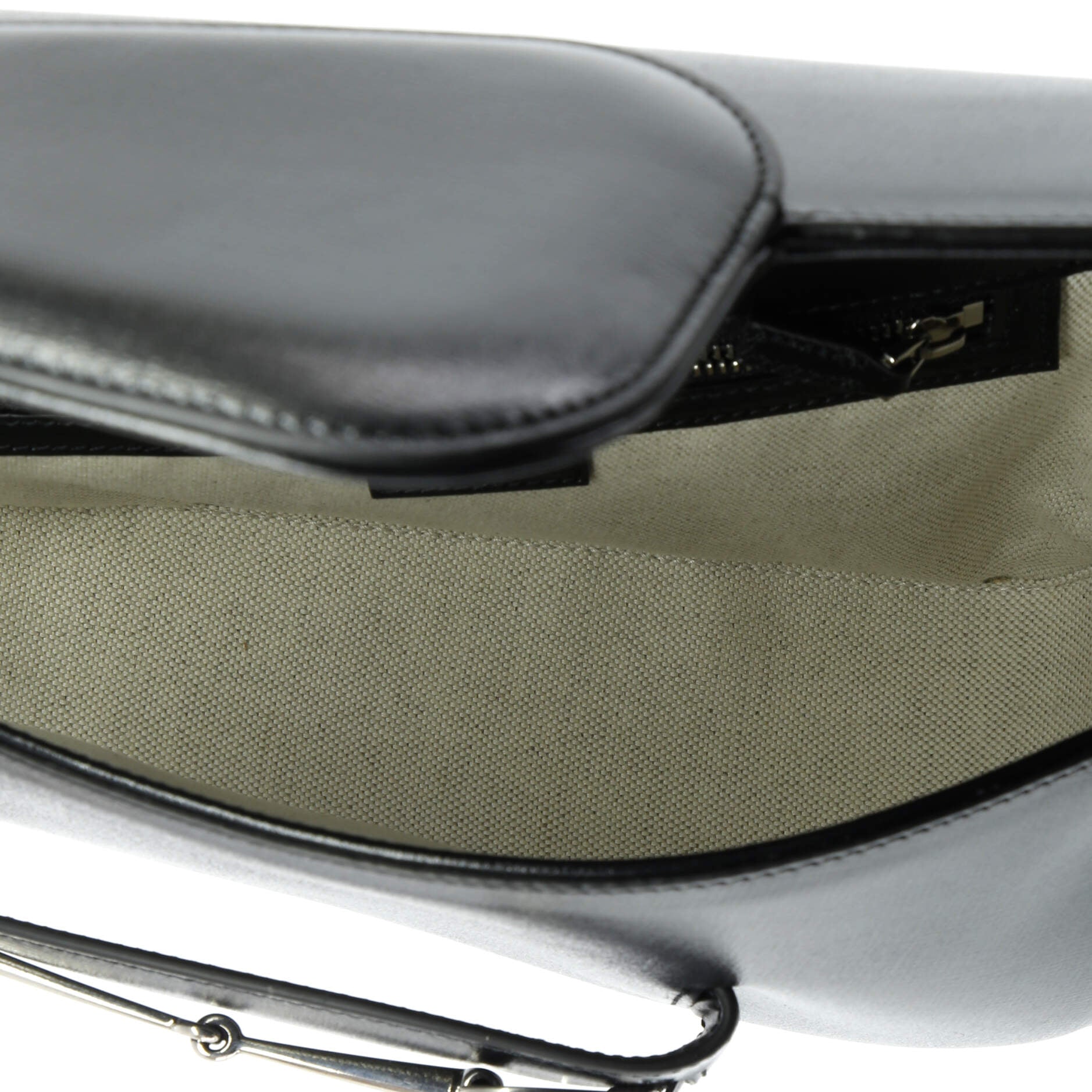 Horsebit 1955 Asymmetric Shoulder Bag Leather Small