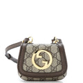 Blondie NM Card Case Wallet with Strap GG Coated Canvas