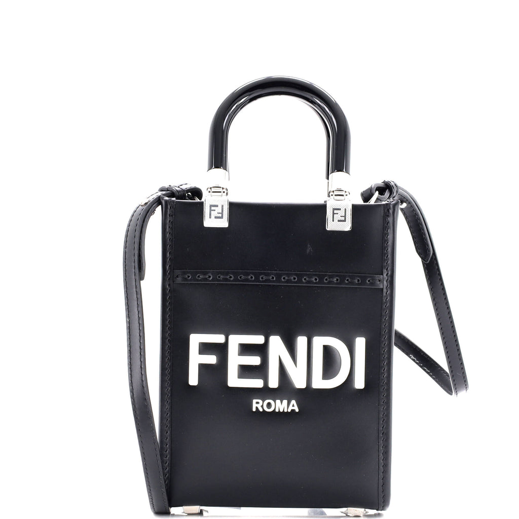 Sunshine Shopper Tote Leather Mini
