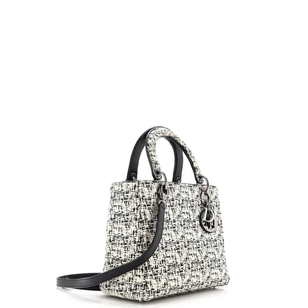 Lady Dior Bag Tweed Medium