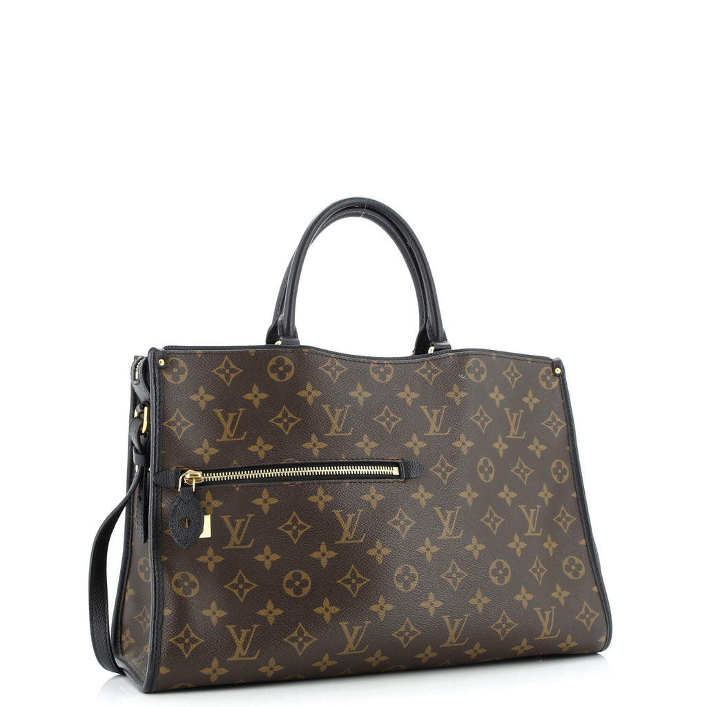 Popincourt NM Handbag Monogram Canvas with Leather MM