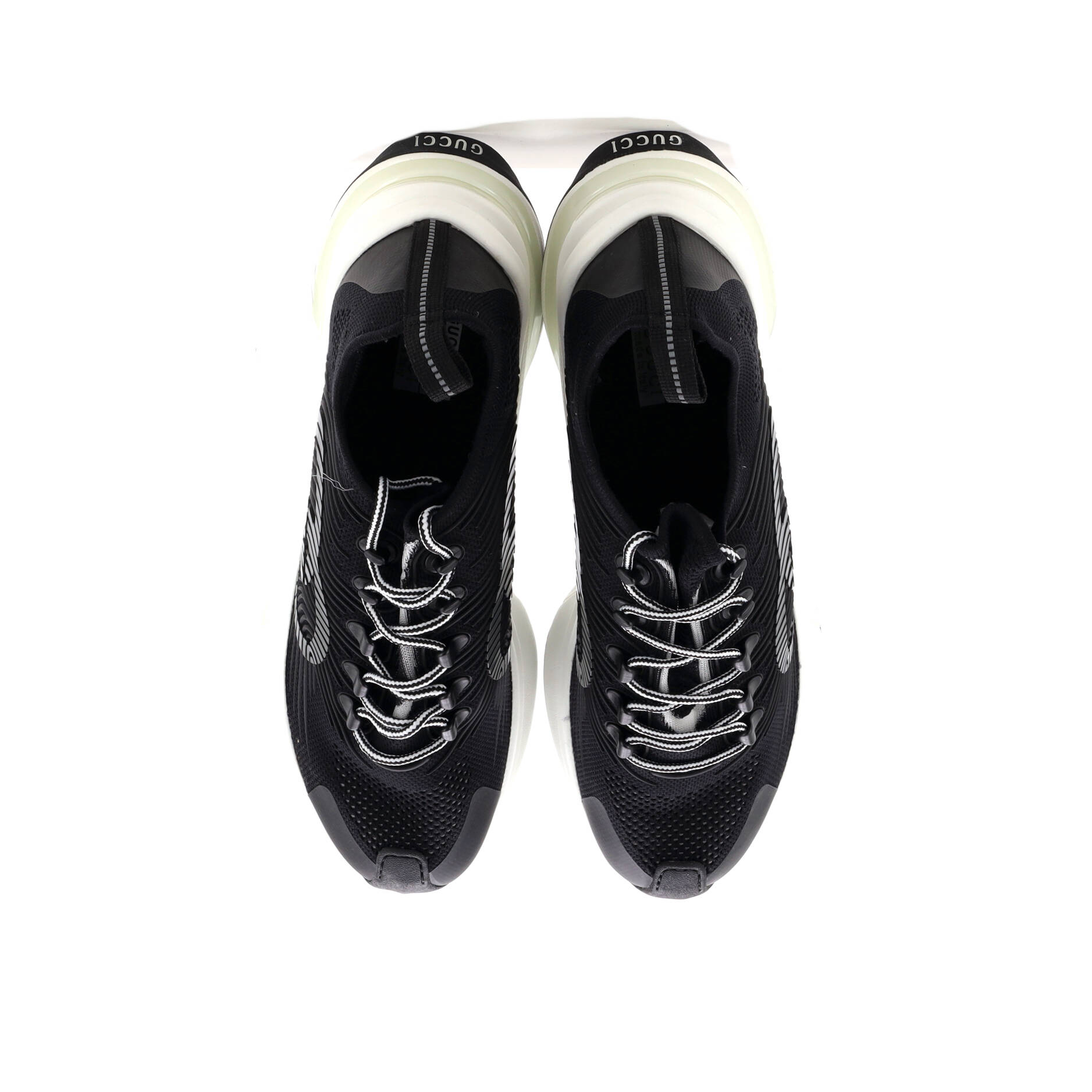 Men's Run Sneakers Embroidered Technical Fabric