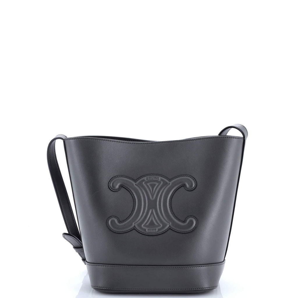 Cuir Triomphe Bucket Bag Leather Small
