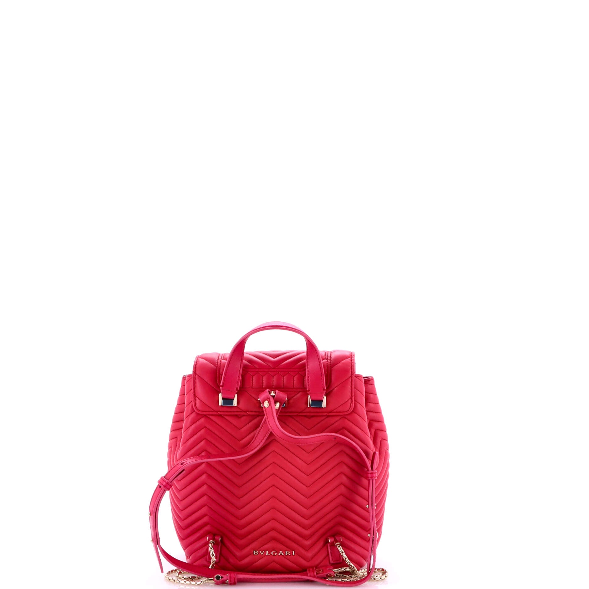 Serpenti Forever Backpack Quilted Leather Medium