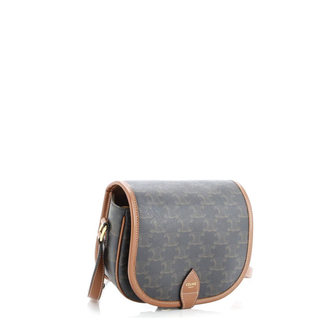 Folco Bag Triomphe Coated Canvas Medium