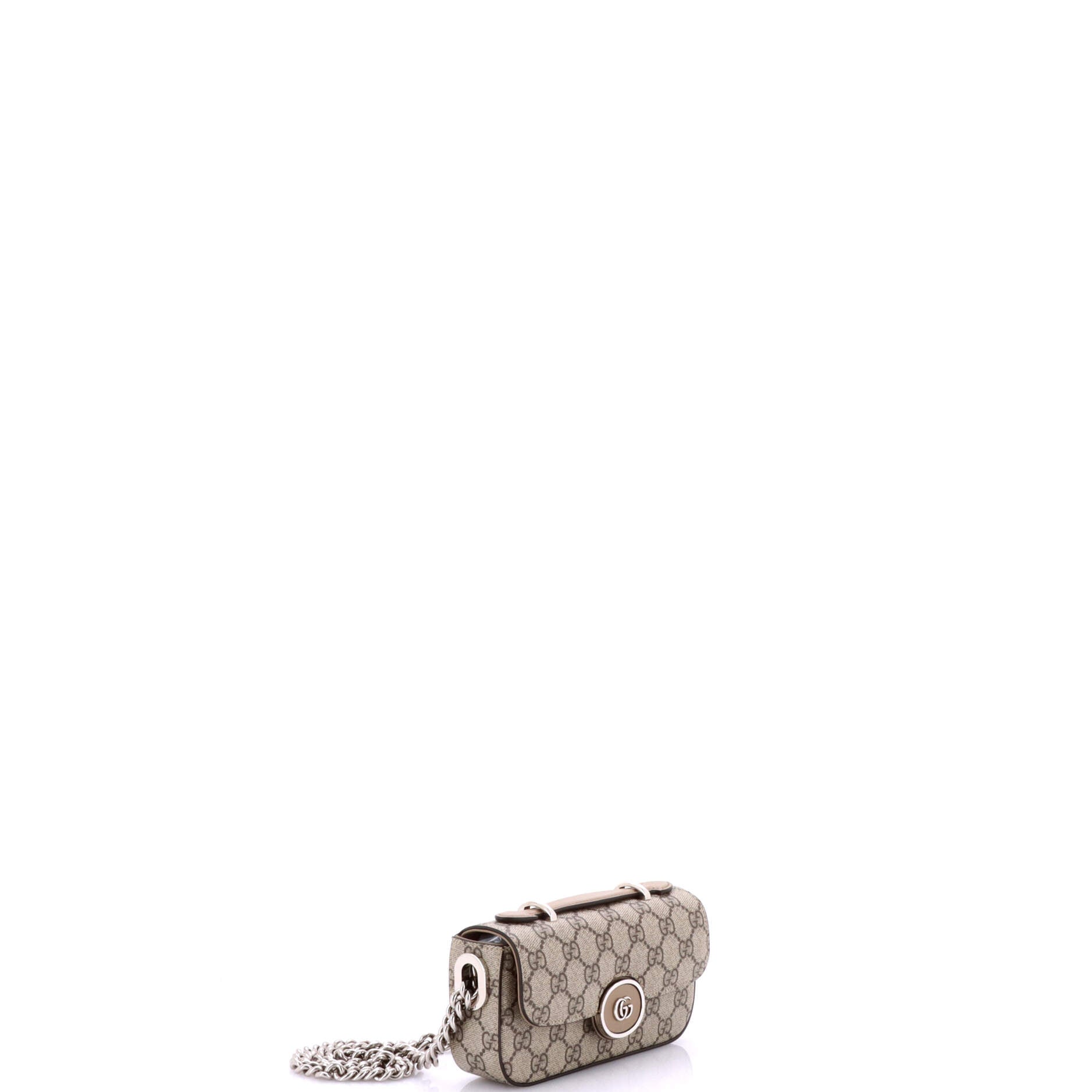 Petite GG Flap Shoulder Bag GG Coated Canvas Mini