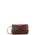 Pallas Clutch Monogram Canvas with Leather