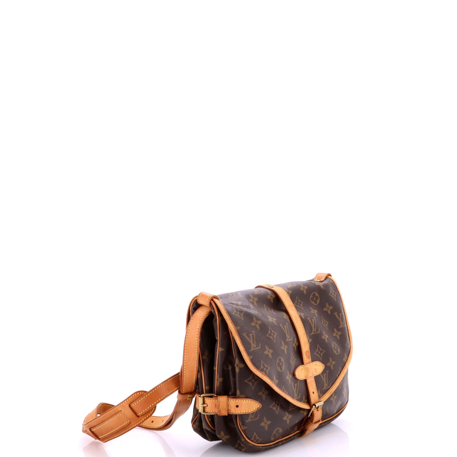 Saumur Handbag Monogram Canvas 30