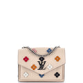 Mylockme Handbag Flower Embellished Leather BB