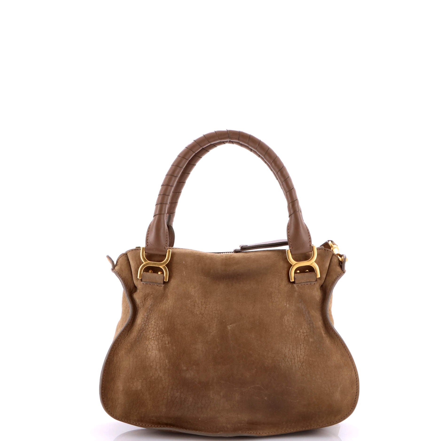 Marcie Satchel Nubuck Medium
