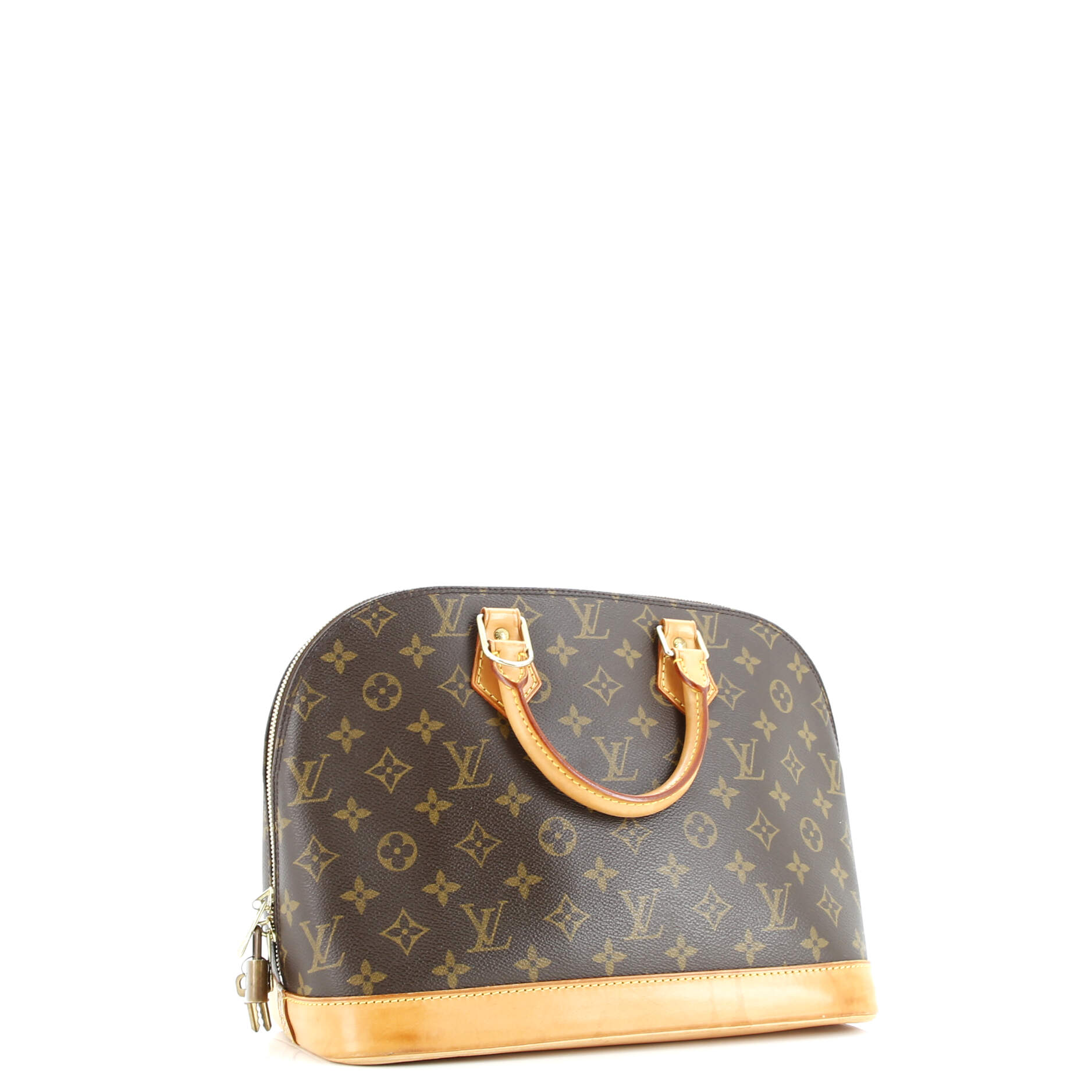 Vintage Alma Handbag Monogram Canvas PM