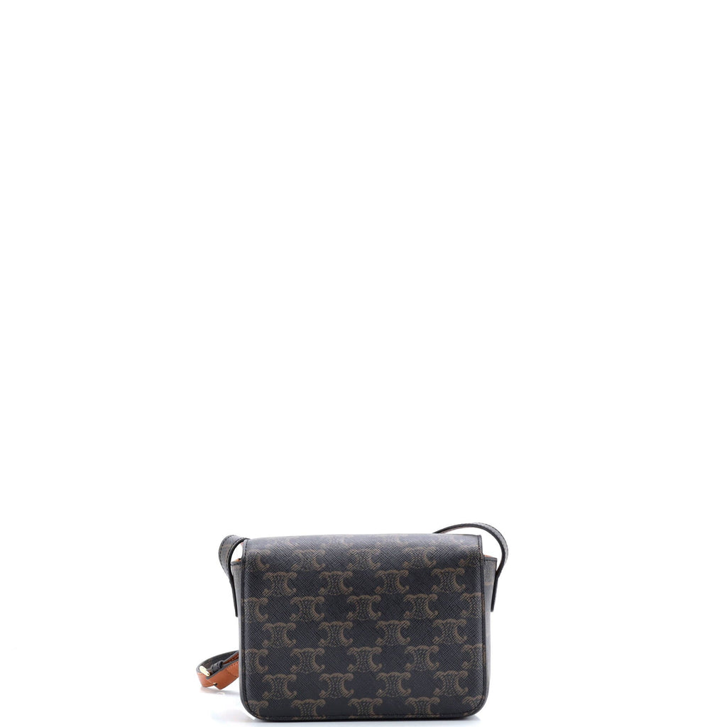 Triomphe Shoulder Bag Triomphe Coated Canvas Nano