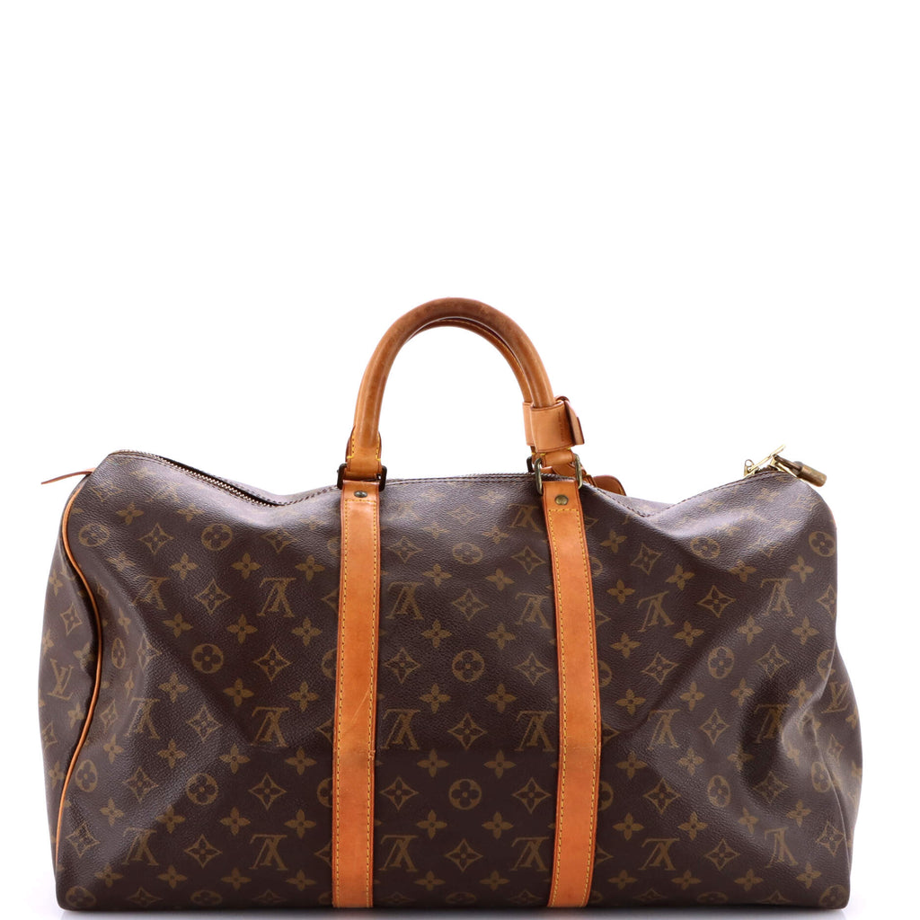 Keepall Bandouliere Bag Monogram Canvas 50