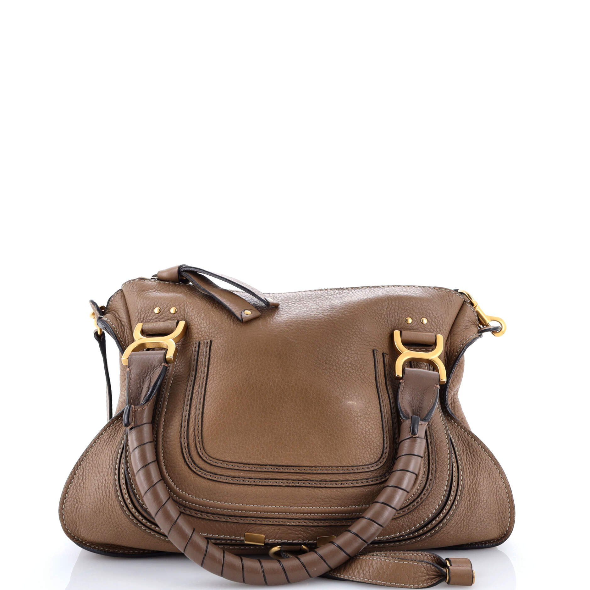 Marcie Satchel Leather Medium