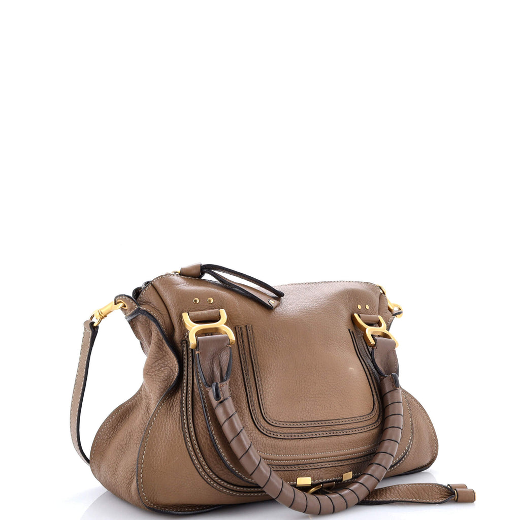 Marcie Satchel Leather Medium