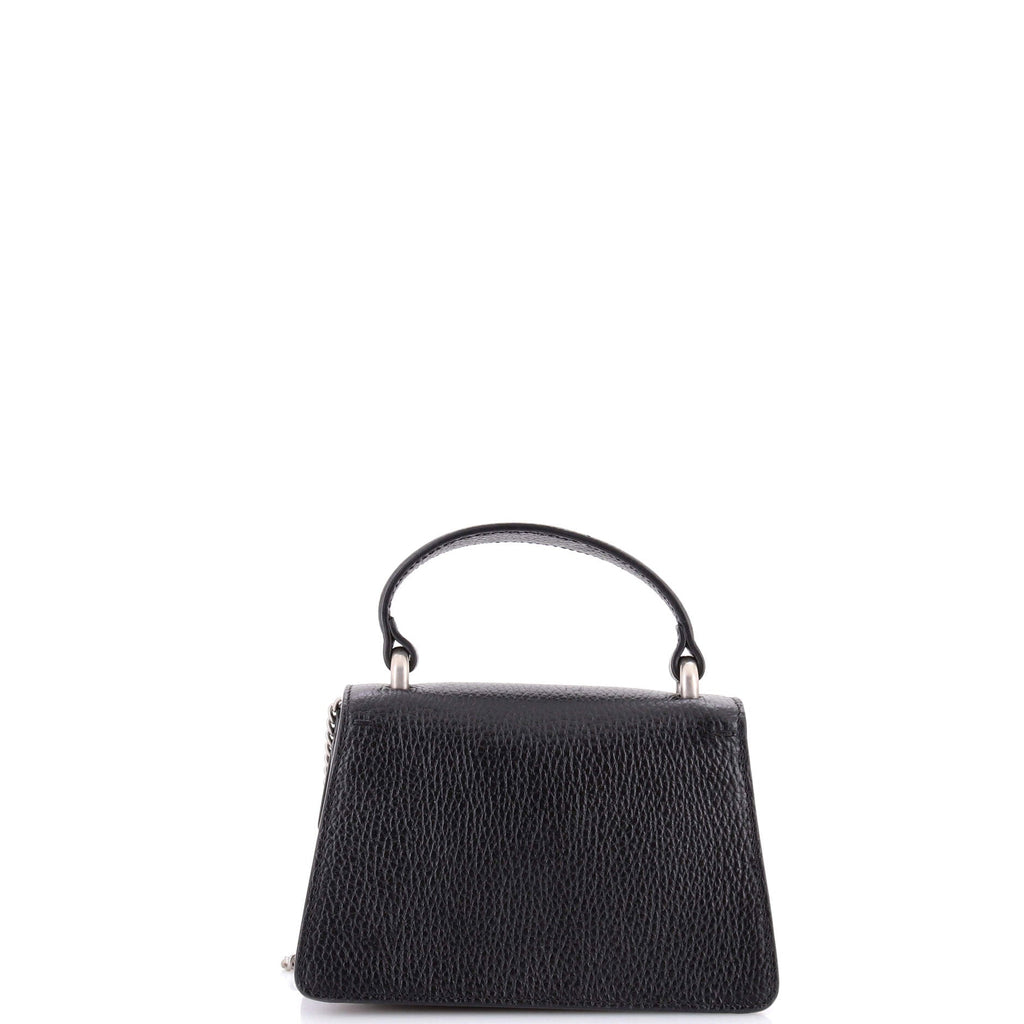 Dionysus Top Handle Bag Leather with Crystals Mini