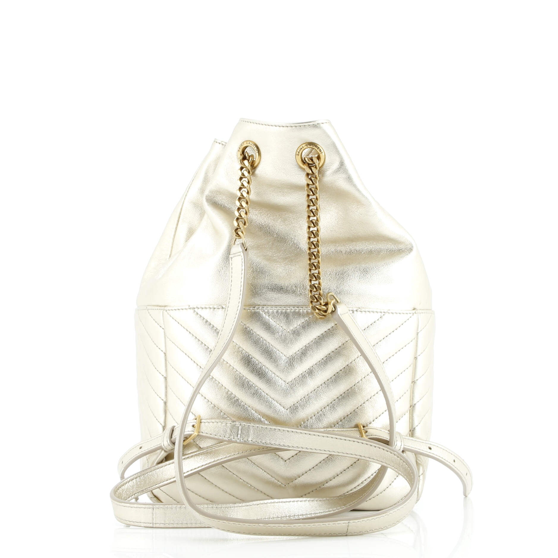 Joe Backpack Matelasse Chevron Leather