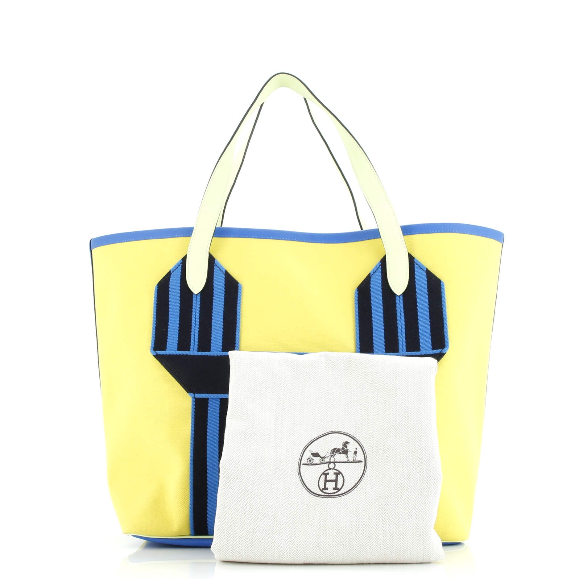 Pursangle Tote Canvas with Leather