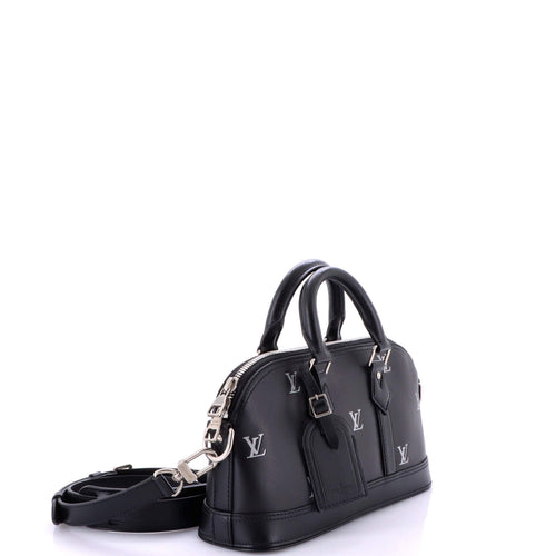 Alma Handbag LV Blason Calf Leather East West