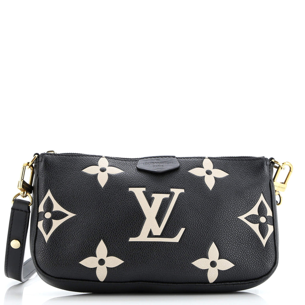 Multi Pochette Accessoires Bicolor Monogram Empreinte Giant