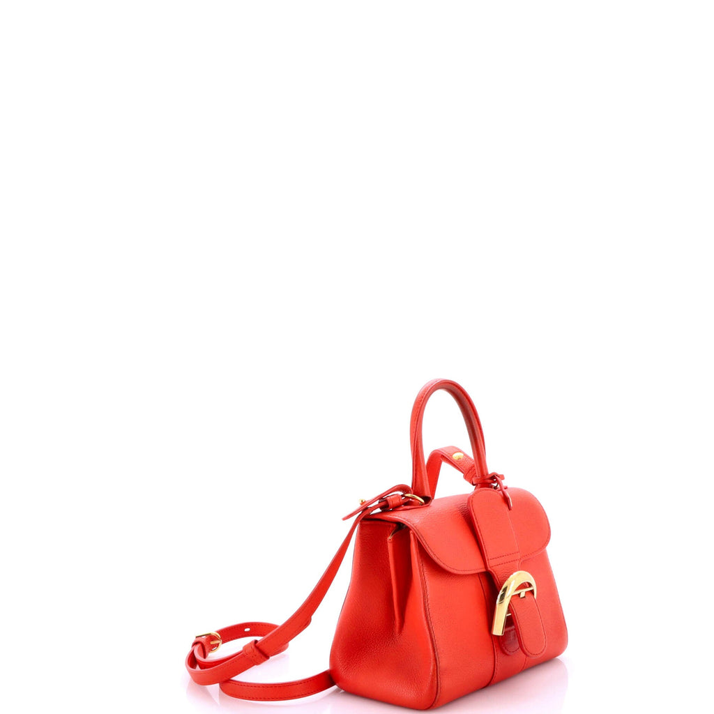 Brillant Top Handle Bag Leather Mini