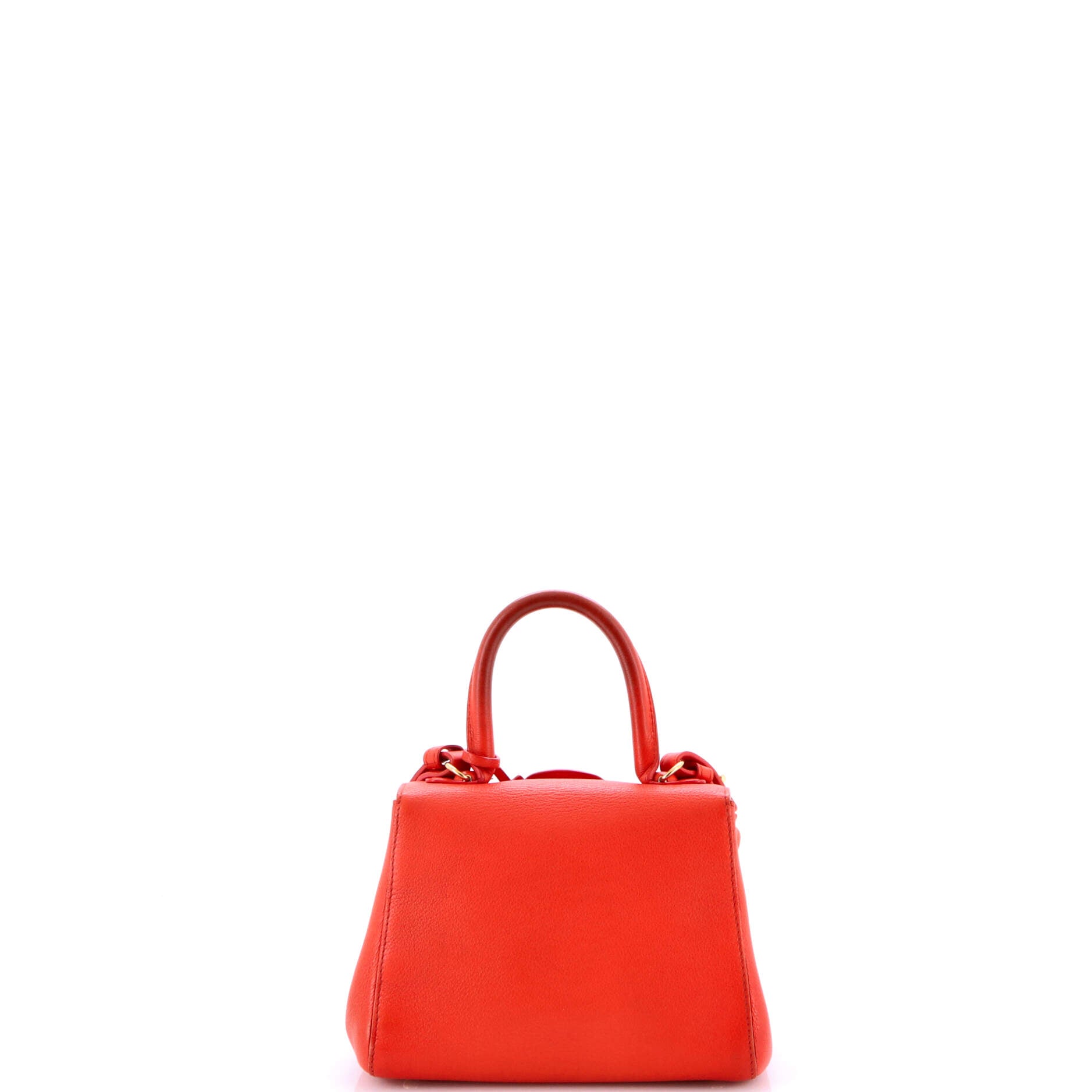 Brillant Top Handle Bag Leather Mini