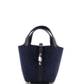 Picotin Lock Bag Felt with Leather PM