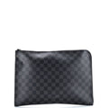 Zip Around Pochette Jour Damier Graphite GM