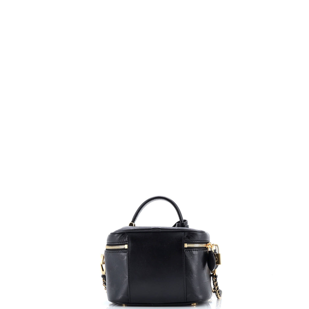 Vanity Handbag Monogram Ink Embossed Lambskin PM