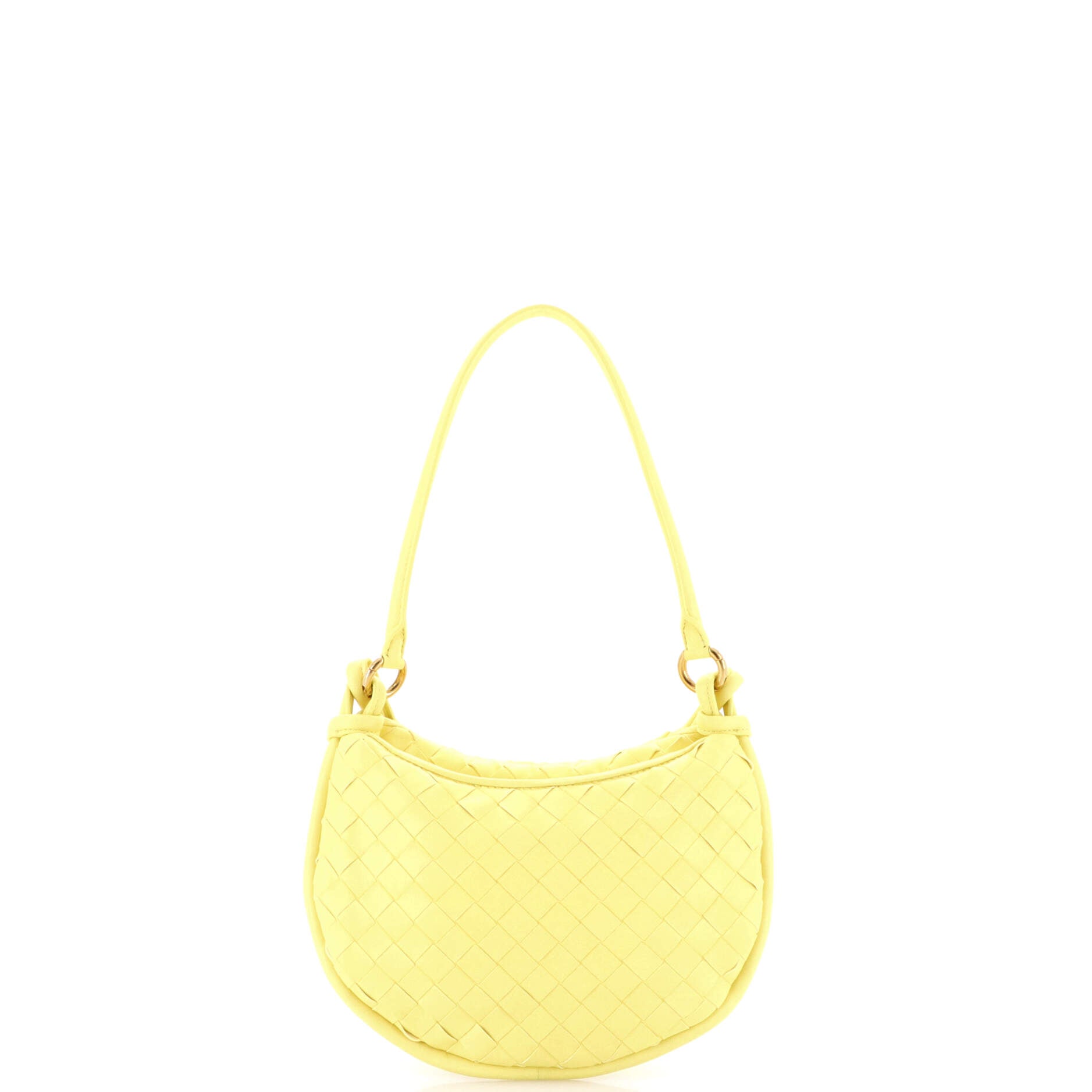 Gemelli Shoulder Bag Intrecciato Leather Small
