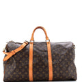 Keepall Bandouliere Bag Monogram Canvas 50